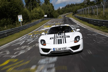 2012 Porsche 918 Spyder prototype - Nuerburgring-Nordschleife test 2