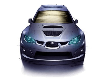 2006 Subaru Impreza WR-Car sketch 1