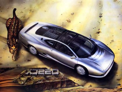 1988 Jaguar XJ220 Concept 11