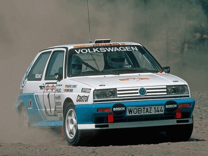 1990 Volkswagen Golf Rallye G60 rally car 1