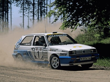 1990 Volkswagen Golf Rallye G60 rally car 3