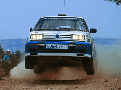 1990 Volkswagen Golf Rallye G60 rally car 4
