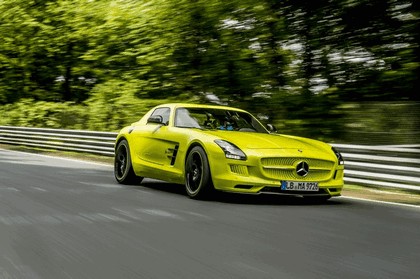 2013 Mercedes-Benz SLS AMG Electric Drive - Nuerburgring test 2