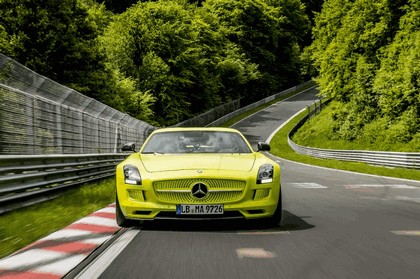 2013 Mercedes-Benz SLS AMG Electric Drive - Nuerburgring test 3