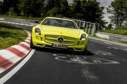 2013 Mercedes-Benz SLS AMG Electric Drive - Nuerburgring test 4