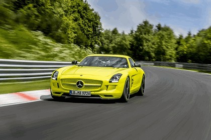 2013 Mercedes-Benz SLS AMG Electric Drive - Nuerburgring test 7