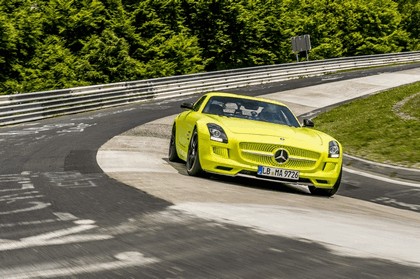 2013 Mercedes-Benz SLS AMG Electric Drive - Nuerburgring test 10
