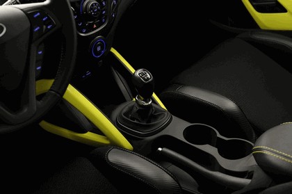 2013 Hyundai Veloster Turbo Yellowcake night racer by EGR 15