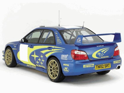 2003 Subaru Impreza WRC prototype 3
