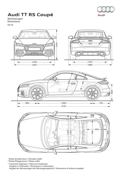 2016 Audi TT RS coupé 44