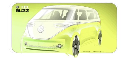 2017 Volkswagen I.D. Buzz concept 27