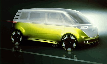 2017 Volkswagen I.D. Buzz concept 31