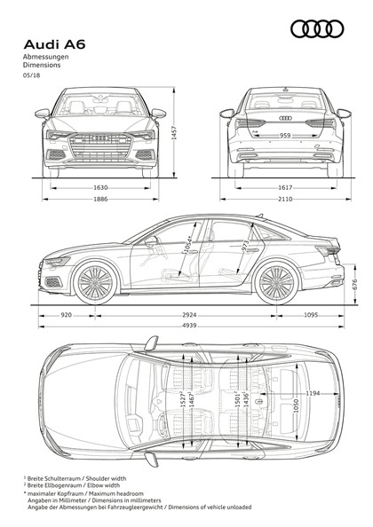 2018 Audi A6 Limousine 121