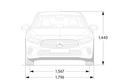 2018 Mercedes-Benz A-klasse 95