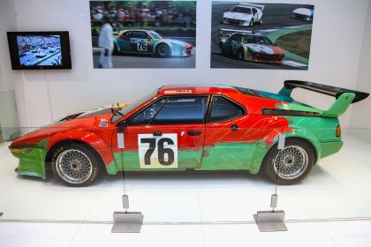 1979 BMW M1 ( E26 ) Procar Art Car by Andy Warhol 17