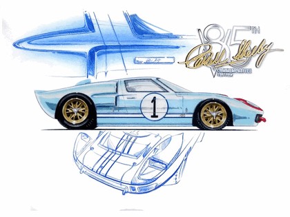 2008 Ford GT40 Shelby 85th commemorative 34