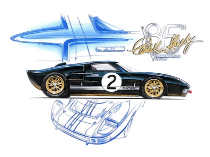 2008 Ford GT40 Shelby 85th commemorative 35