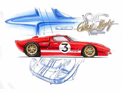 2008 Ford GT40 Shelby 85th commemorative 36