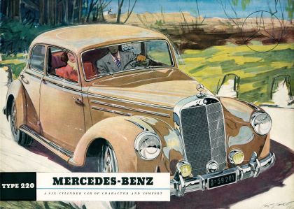 1951 Mercedes-Benz 220 ( W187 ) 13