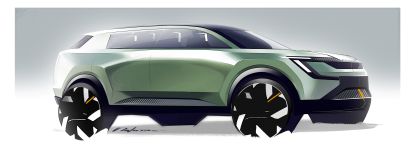 2022 Skoda Vision 7S concept 42