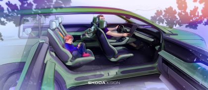 2022 Skoda Vision 7S concept 53