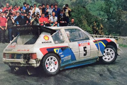 1986 Peugeot 205 T16 Evo2 rally 69