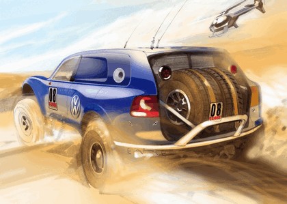 2008 Volkswagen Red Bull Baja Race Touareg TDI 14