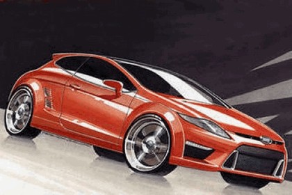 2009 Ford Capri sketches 1