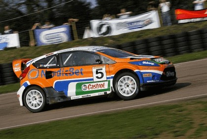 2009 Ford Fiesta Rally-Cross debut at Lydden Hill 4