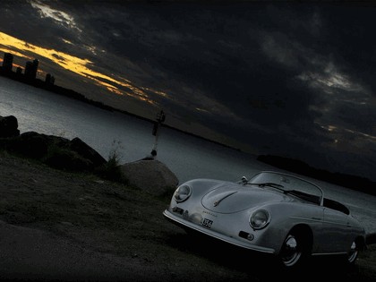 1956 Porsche 356A 1600 super speedster 9