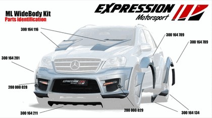 2009 Mercedes-Benz ML63 AMG Wide Body by Expression Motorsport 11