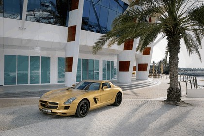 2010 Mercedes-Benz SLS Desert Gold 1