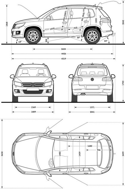 2011 Volkswagen Tiguan 43