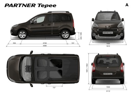 2012 Peugeot Partner Tepee 8