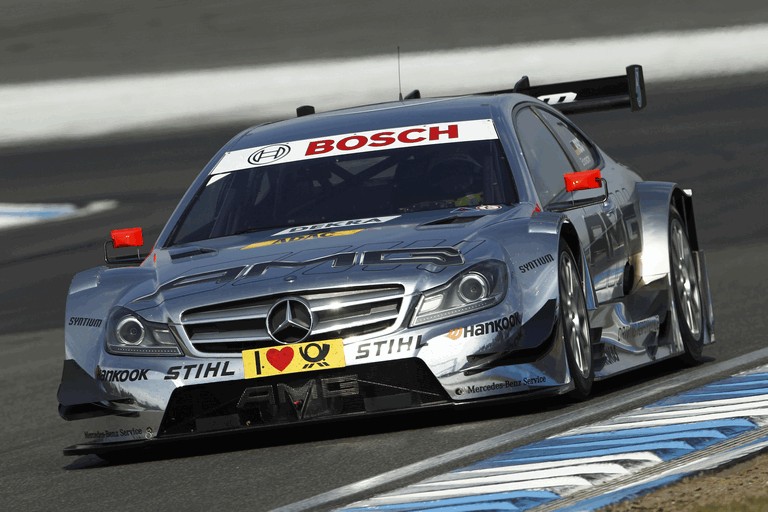 2012 Mercedes-Benz C-klasse coupé DTM - on track unveiling 341052