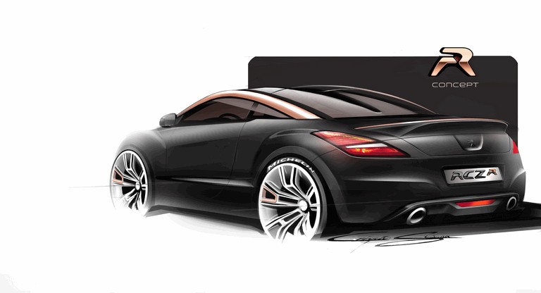 2012 Peugeot RCZ R concept 388343