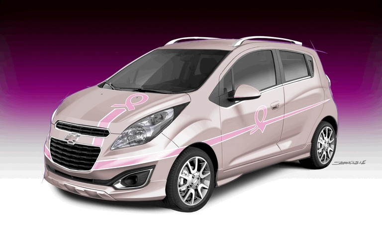 2012 Chevrolet Pink Out Spark Cancer Awareness concept 363593