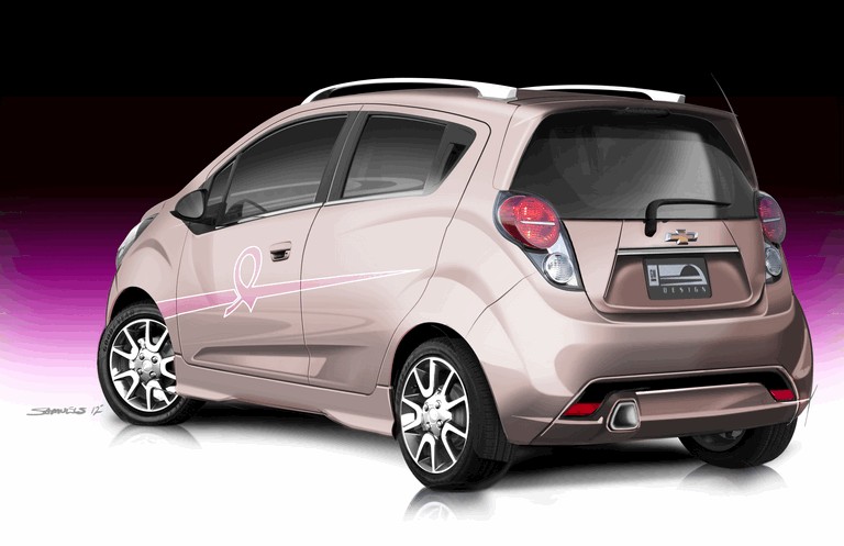 2012 Chevrolet Pink Out Spark Cancer Awareness concept 363594