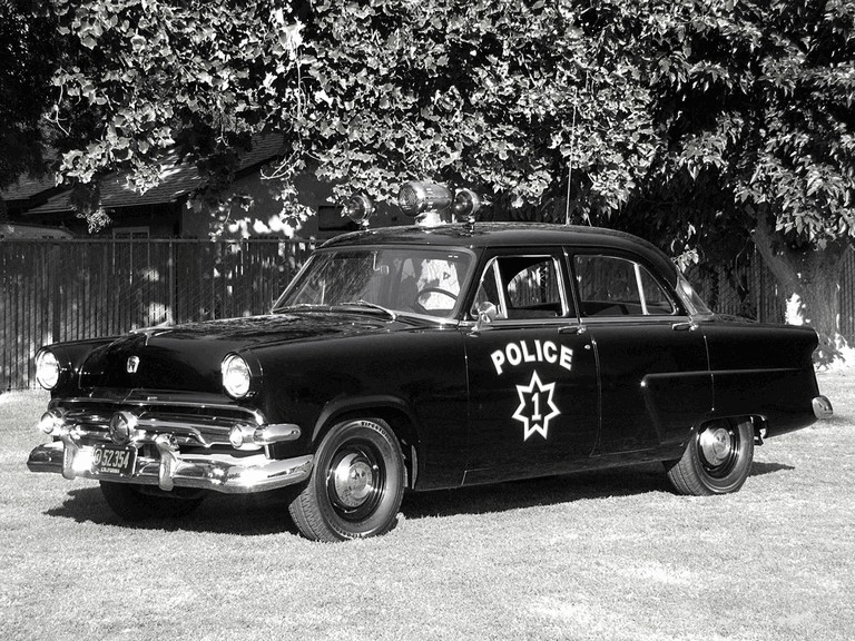 1954 Texas Highway Patrol Ford Interceptor Police Car photo