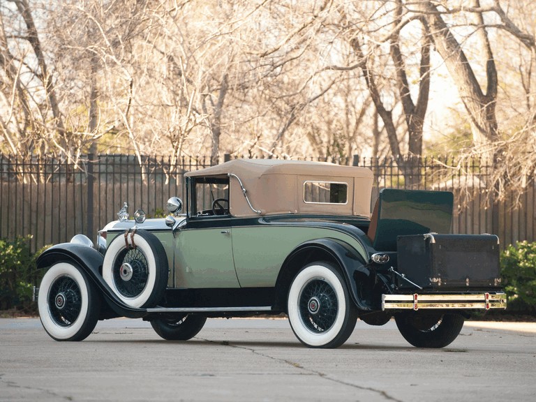 1929 Packard Custom Eight convertible coupé - Free high resolution 
