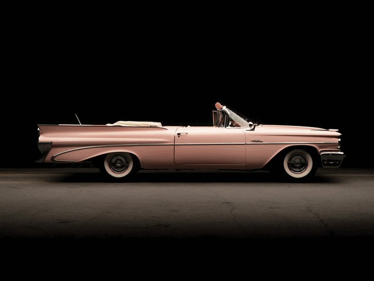 1959 Pontiac Catalina Convertible Pink Lady by Harly Earl 384842