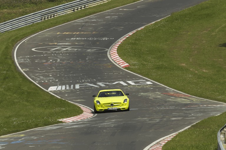 2013 Mercedes-Benz SLS AMG Electric Drive - Nuerburgring test 387054