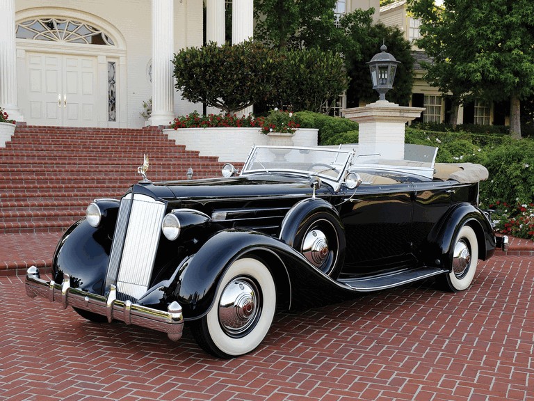 1935 Packard Twelve Dual Cowl Sport Phaeton by Dietrich 393638