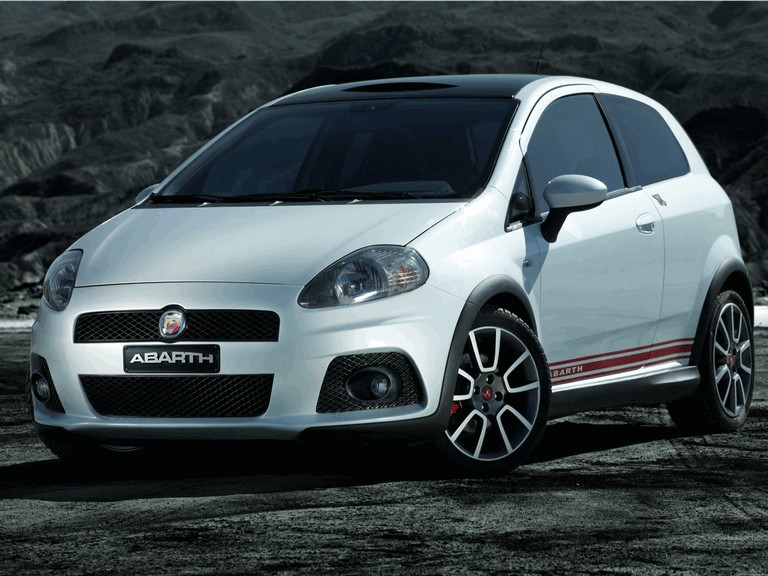 Adesivo Don't Touch My Car Calcio Fiat Grande Punto Abarth 2007-2010