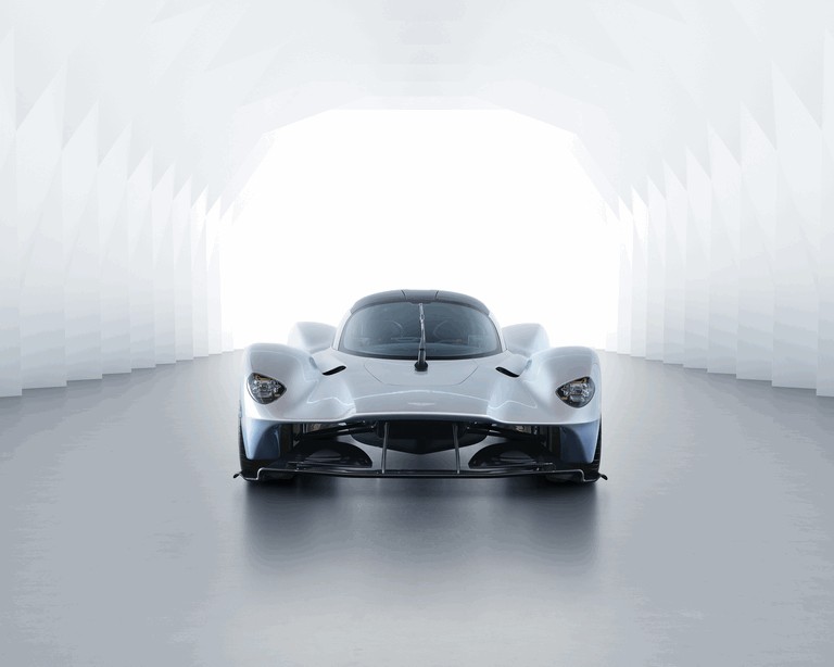 Options for Aston Martin Valkyrie include track pack, exposed carbon