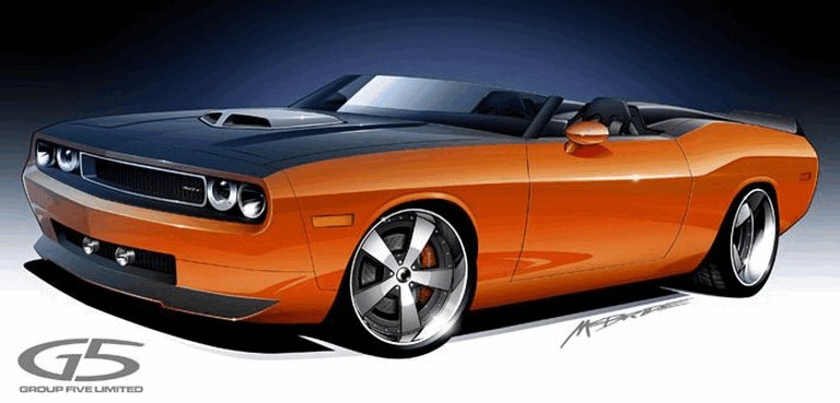 2008 Dodge Charger convertible by G5 sketches 237181