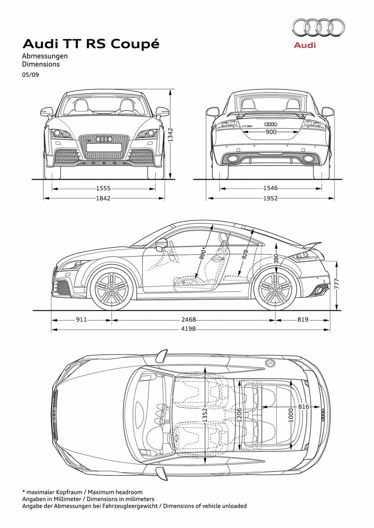 2009 Audi TT RS coupé 260529