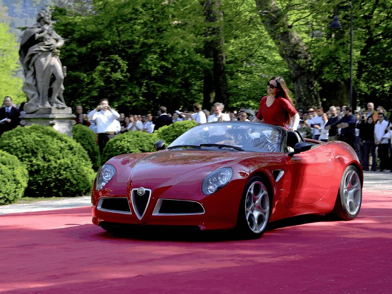 06 Alfa Romeo 8c Competizione Spider Concept Free High Resolution Car Images